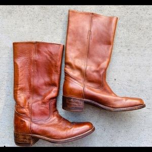 Frye Calf Length Leather boots